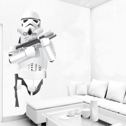 stormtrooper inspired wall stickers