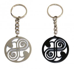 The seal of Rassilon DOCTOR WHO keyring very rare!